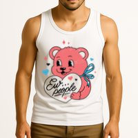 Ew People Teddy Bear Tank Top