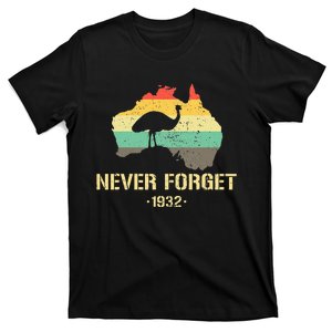 Emu War 1932 Funny Australia History T-Shirt