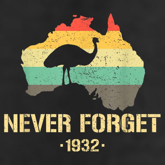 Emu War 1932 Funny Australia History Cool Comfort Performance Bucket Hat