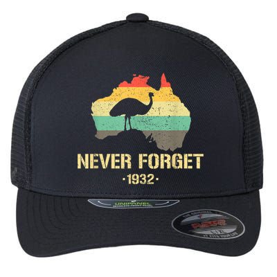 Emu War 1932 Funny Australia History Flexfit Unipanel Trucker Cap