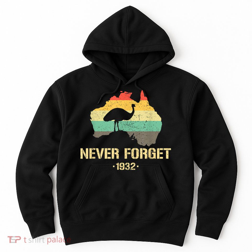 Emu War 1932 Funny Australia History Hoodie