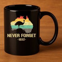Emu War 1932 Funny Australia History 11oz C Handle Ceramic Mug