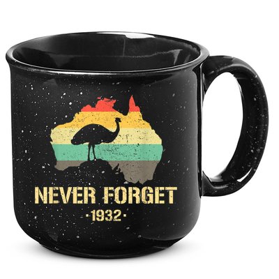 Emu War 1932 Funny Australia History 15oz Campfire Ceramic Mug
