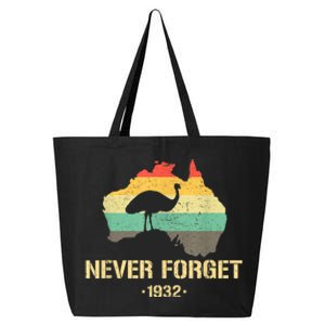 Emu War 1932 Funny Australia History 25L Jumbo Tote