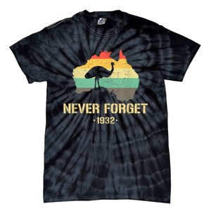 Emu War 1932 Funny Australia History Tie-Dye T-Shirt