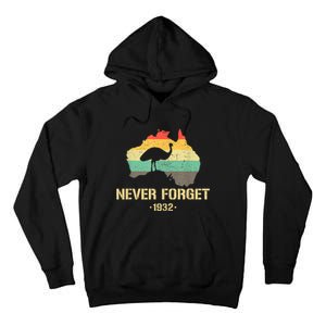 Emu War 1932 Funny Australia History Tall Hoodie