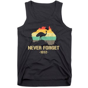 Emu War 1932 Funny Australia History Tank Top