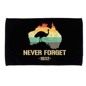 Emu War 1932 Funny Australia History Microfiber Hand Towel