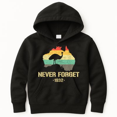 Emu War 1932 Funny Australia History Kids Hoodie