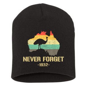 Emu War 1932 Funny Australia History Short Acrylic Beanie