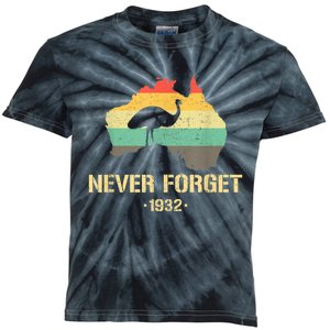 Emu War 1932 Funny Australia History Kids Tie-Dye T-Shirt