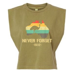 Emu War 1932 Funny Australia History Garment-Dyed Women's Muscle Tee