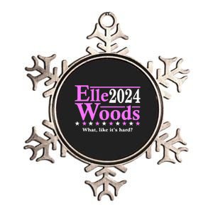 Elle Woods 2024 What Like ItS Hard Metallic Star Ornament