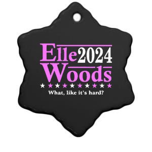 Elle Woods 2024 What Like ItS Hard Ceramic Star Ornament