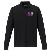 Elle Woods 2024 What Like ItS Hard Performance Long Sleeve Polo