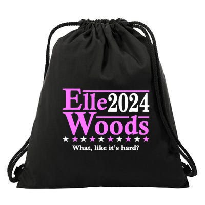 Elle Woods 2024 What Like ItS Hard Drawstring Bag