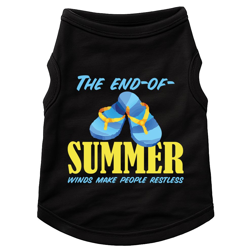 Endofsummer Winds: A Celebration Of Seasonal Change Doggie Tank