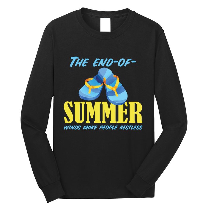 Endofsummer Winds: A Celebration Of Seasonal Change Long Sleeve Shirt