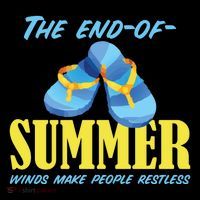 Endofsummer Winds: A Celebration Of Seasonal Change Premium T-Shirt