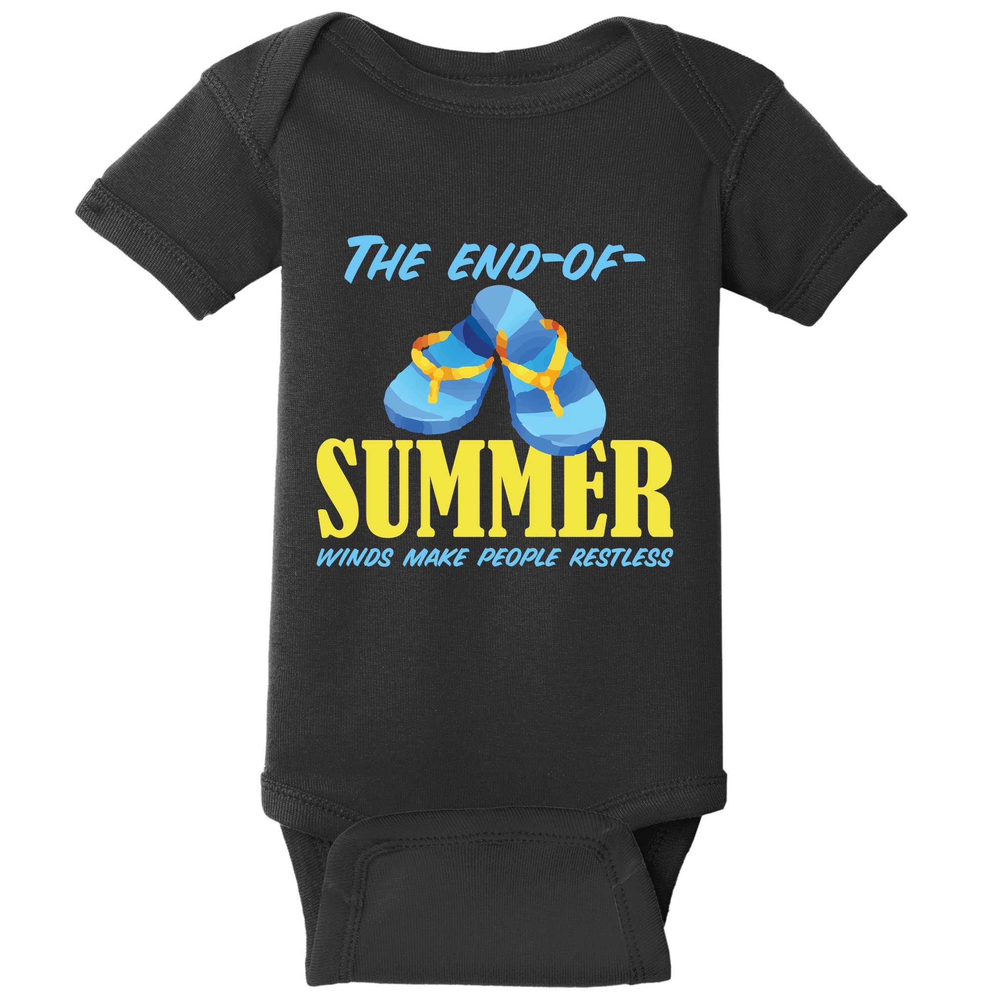 Endofsummer Winds: A Celebration Of Seasonal Change Baby Bodysuit