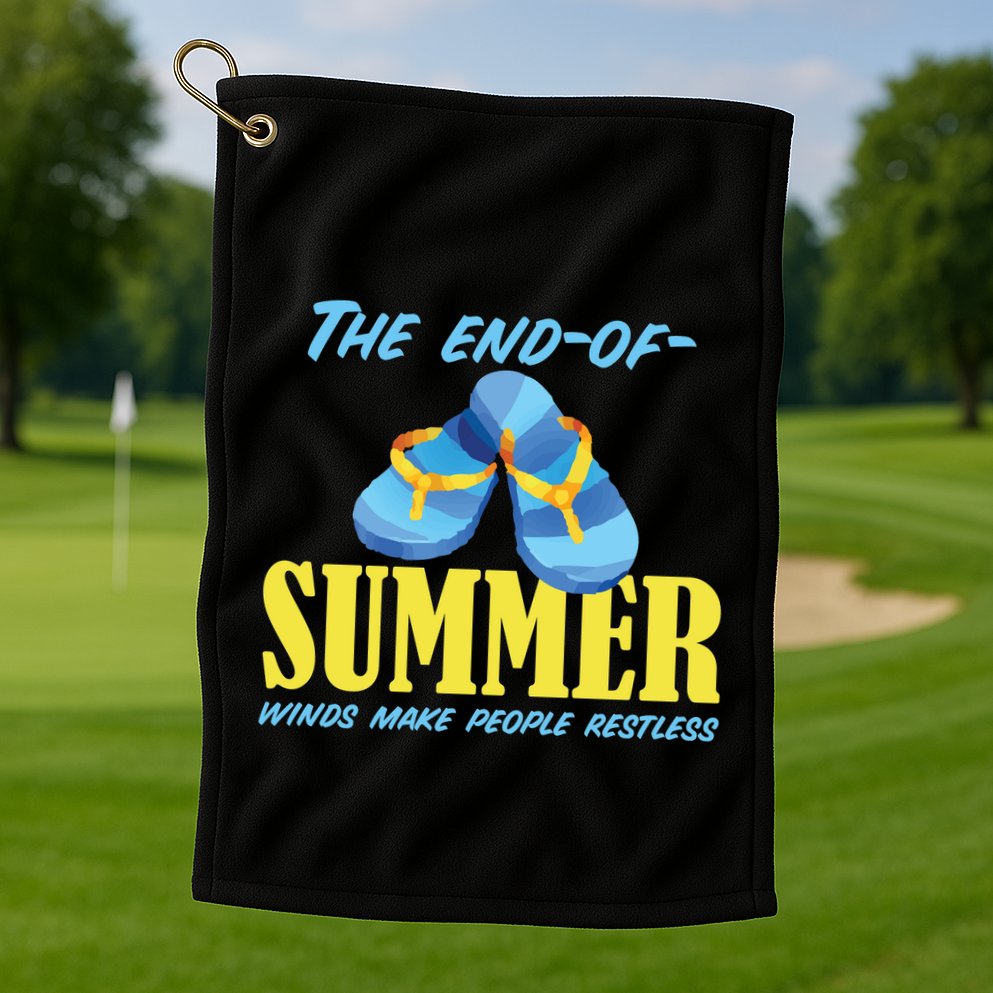 Endofsummer Winds: A Celebration Of Seasonal Change Golf Towel