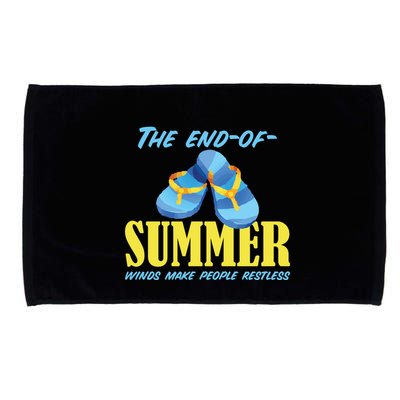 Endofsummer Winds: A Celebration Of Seasonal Change Microfiber Hand Towel