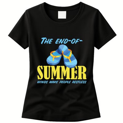 Endofsummer Winds: A Celebration Of Seasonal Change Womens T-Shirt