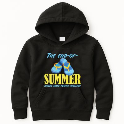 Endofsummer Winds: A Celebration Of Seasonal Change Kids Hoodie