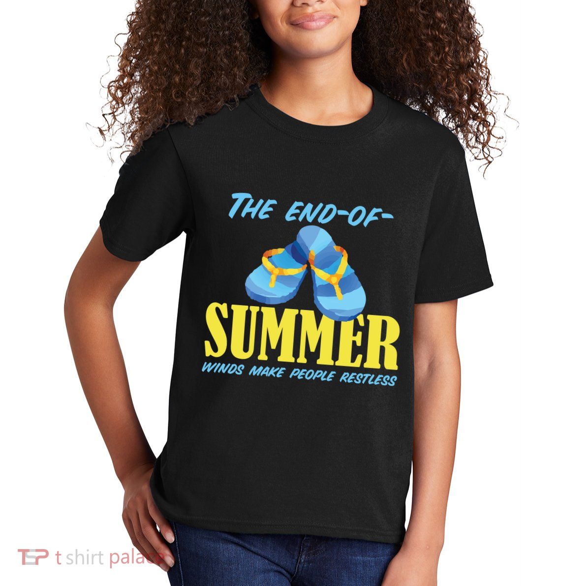Endofsummer Winds: A Celebration Of Seasonal Change Kids T-Shirt
