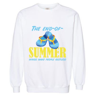 Endofsummer Winds: A Celebration Of Seasonal Change Garment-Dyed Sweatshirt