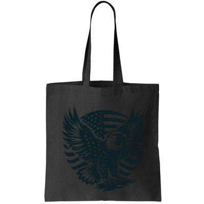 Eagle With American Flag Bag