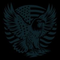 Eagle With American Flag Bag