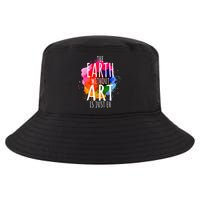 Earth Without Art Is Just Eh Funny Art Teacher Artist Cool Comfort Performance Bucket Hat