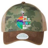Earth Without Art Is Just EH Legacy Tie Dye Trucker Hat