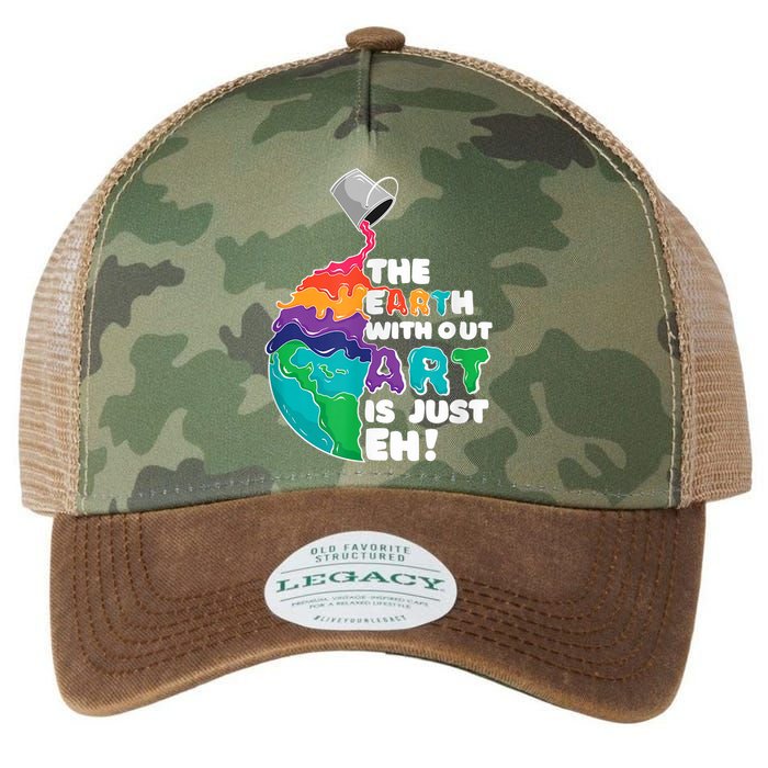 Earth Without Art Is Just EH Legacy Tie Dye Trucker Hat