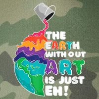Earth Without Art Is Just EH Legacy Tie Dye Trucker Hat