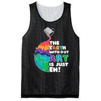 Earth Without Art Is Just EH Mesh Reversible Basketball Jersey Tank