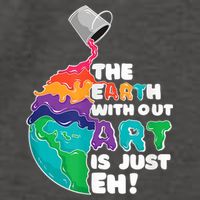 Earth Without Art Is Just EH Vector Backpack