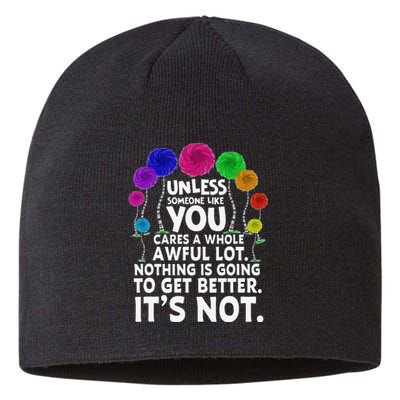 Earth Without Art Is Just Eh Planet Funny Earth Day Sustainable Beanie