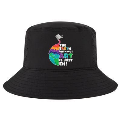 Earth Without Art Is Just Eh Planet Art Earth Day Cool Comfort Performance Bucket Hat