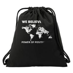 ESL We Believed The Power Of Positive Syntax Funny ESOL Drawstring Bag