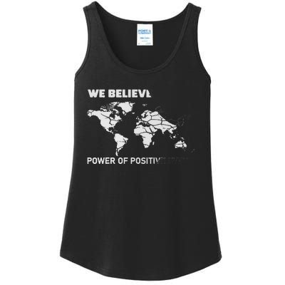 ESL We Believed The Power Of Positive Syntax Funny ESOL Ladies Essential Tank