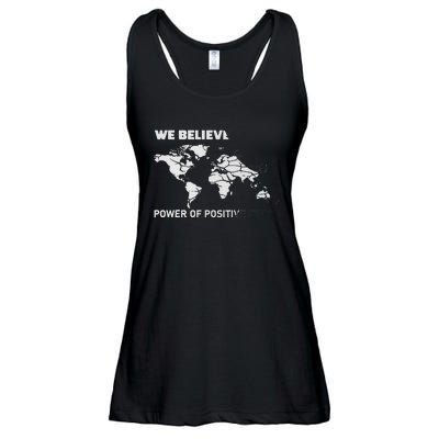 ESL We Believed The Power Of Positive Syntax Funny ESOL Ladies Essential Flowy Tank