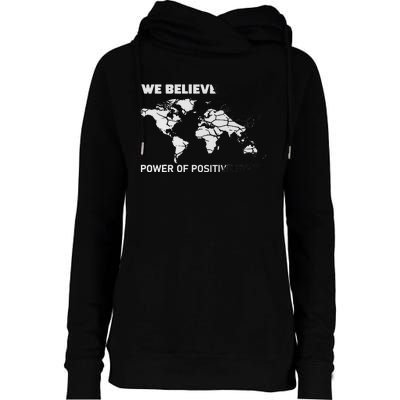 ESL We Believed The Power Of Positive Syntax Funny ESOL Womens Funnel Neck Pullover Hood