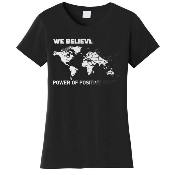 ESL We Believed The Power Of Positive Syntax Funny ESOL Women's T-Shirt