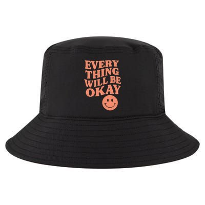 Everything Will Be Okay Cool Comfort Performance Bucket Hat