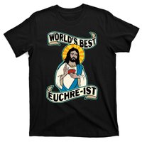 Euchre WorldS Best Euchre Ist Jesus Pun T-Shirt