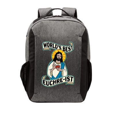 Euchre WorldS Best Euchre Ist Jesus Pun Vector Backpack