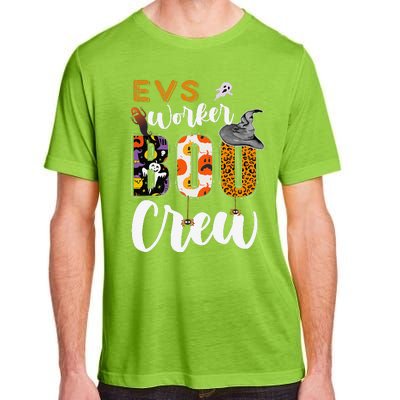 Evs Worker Boo Crew Halloween Environmental Services Match Gift Adult ChromaSoft Performance T-Shirt