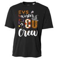 Evs Worker Boo Crew Halloween Environmental Services Match Gift Cooling Performance Crew T-Shirt